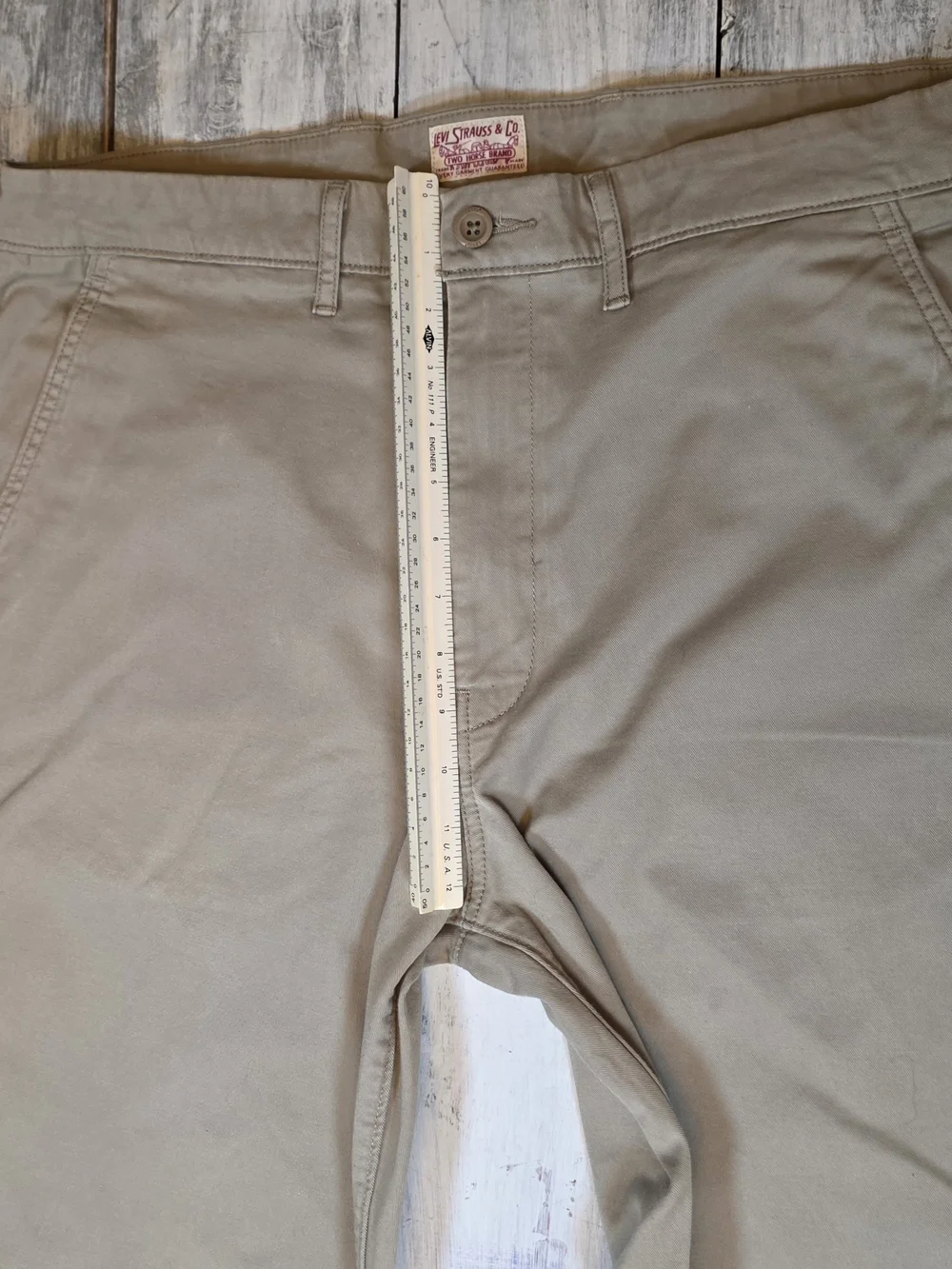 Levi's Two Horse Brand Men's Khaki Chino Pants - Tan 38x32